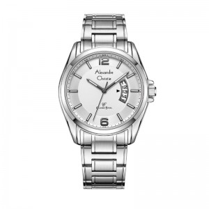 Alexandre Christie AC 8684 Silver White Man MDBSSSL